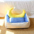 환경 친화적인 안락 애완 동물 침대, 유효한 귀여운 애완 동물 침대 유행 3개의 색깔 협력 업체