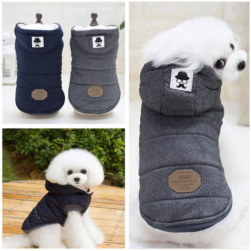 겨울 작은 중간 큰 개를 위한 온난한 애완 동물 옷 조끼 재킷 강아지 옷 협력 업체